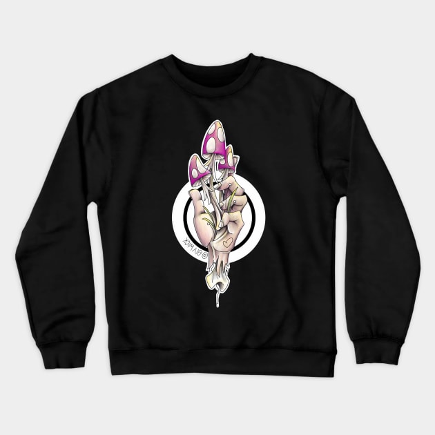 psychedelic Crewneck Sweatshirt by elywick